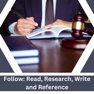 Follow Read, Research, Write and Reference